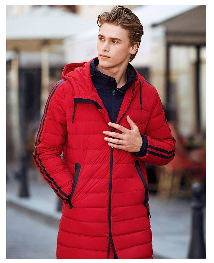 Blouson homme BOSIDENG    en Nylon - Ref 3120009 Image 7