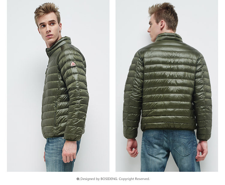 Blouson homme BOSIDENG    en Nylon - Ref 3120100 Image 29