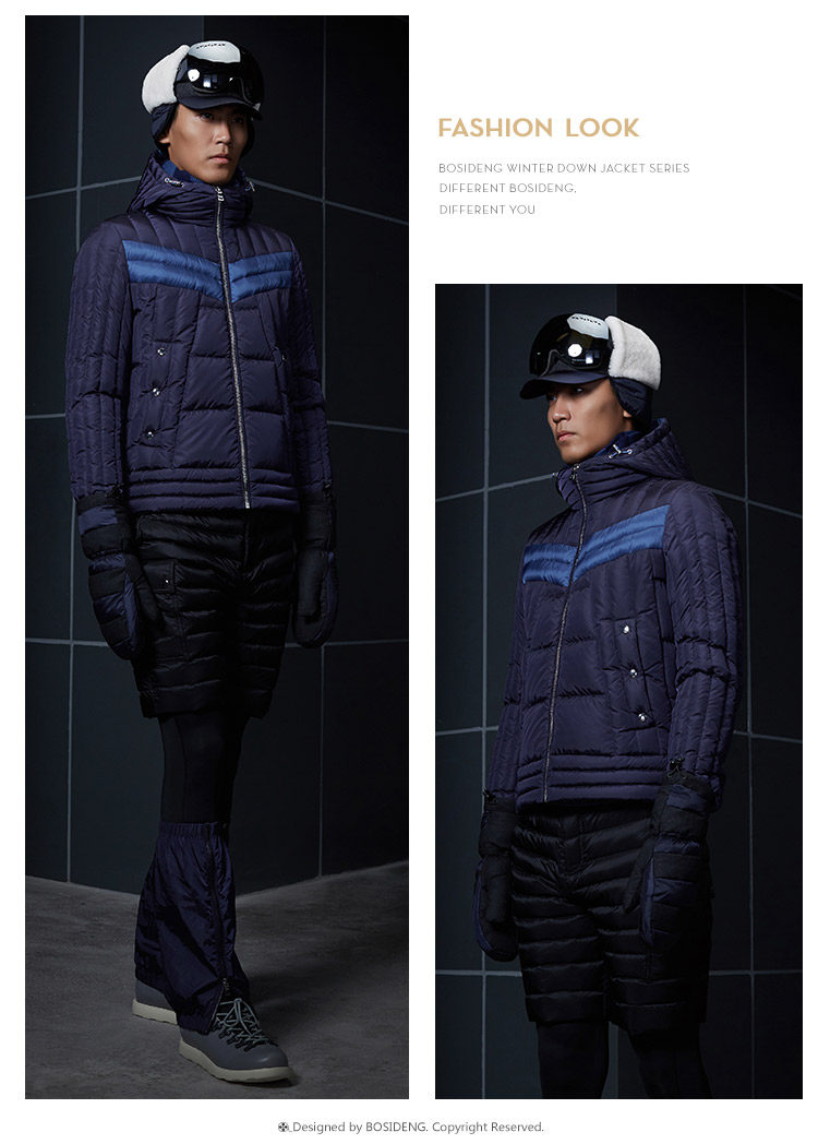 Blouson homme BOSIDENG    en Nylon - Ref 3121027 Image 19