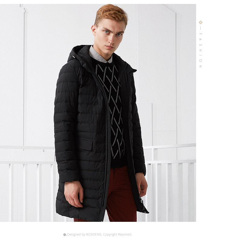 Blouson homme BOSIDENG    en Nylon - Ref 3123332 Image 15