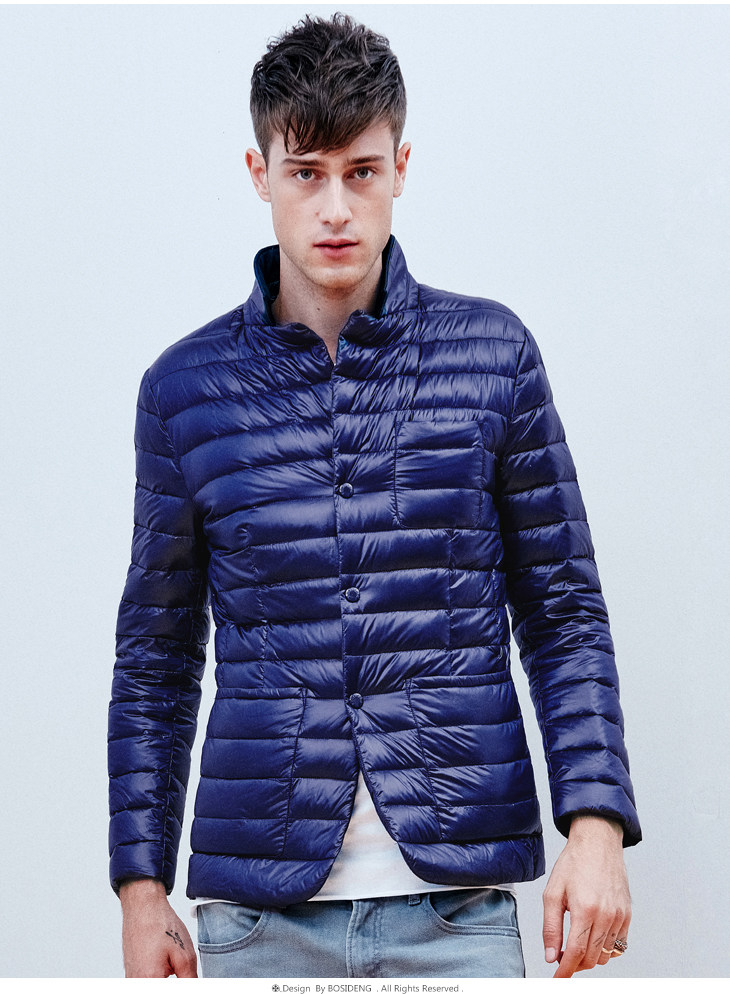 Blouson homme BOSIDENG    en Nylon - Ref 3119994 Image 24