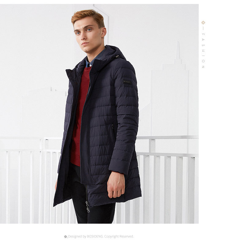 Blouson homme BOSIDENG    en Nylon - Ref 3120130 Image 16