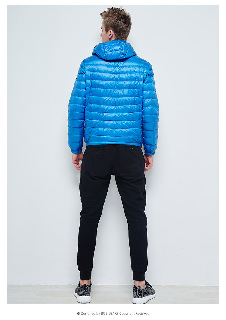 Blouson homme BOSIDENG    en Nylon - Ref 3120155 Image 18