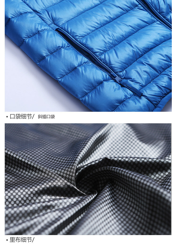 Blouson homme BOSIDENG    en Nylon - Ref 3120100 Image 45