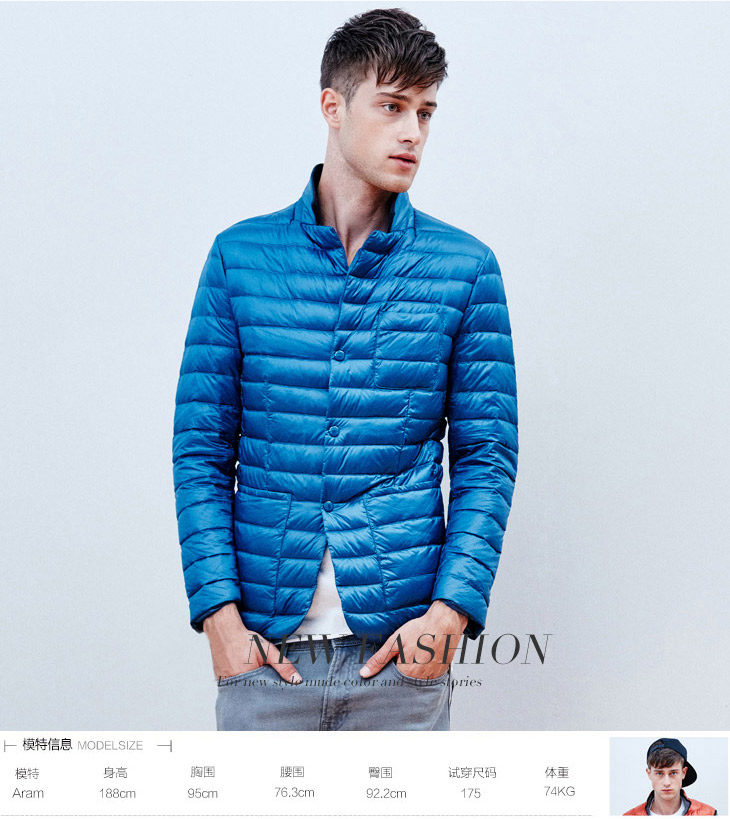 Blouson homme BOSIDENG    en Nylon - Ref 3119994 Image 15