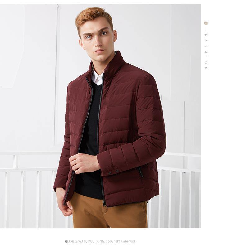 Blouson homme BOSIDENG    en Nylon - Ref 3120721 Image 16