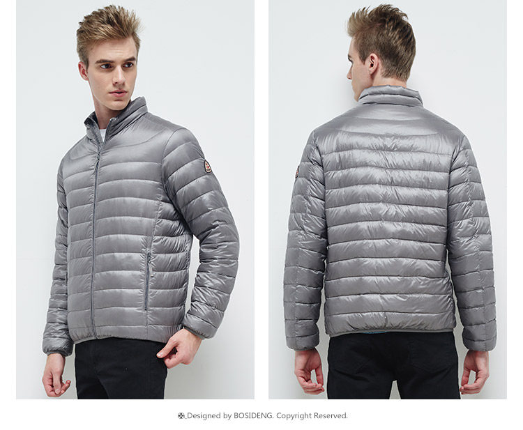 Blouson homme BOSIDENG    en Nylon - Ref 3120100 Image 41