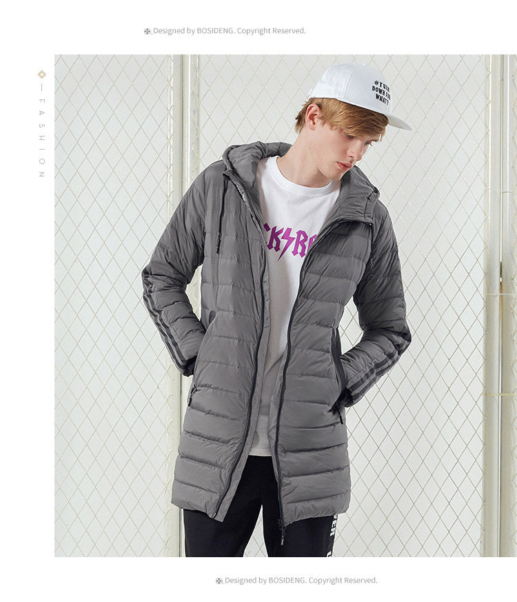 Blouson homme BOSIDENG    en Nylon - Ref 3120009 Image 24