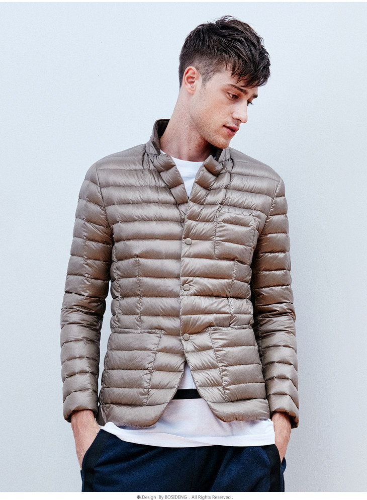 Blouson homme BOSIDENG    en Nylon - Ref 3119994 Image 28