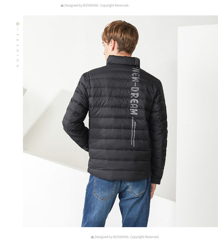 Blouson homme BOSIDENG    en Nylon - Ref 3120622 Image 22