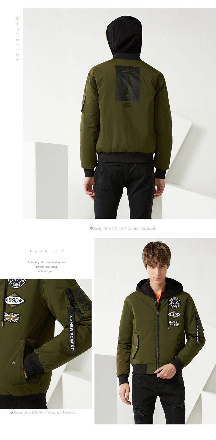 Blouson homme BOSIDENG    - Ref 3120010 Image 16