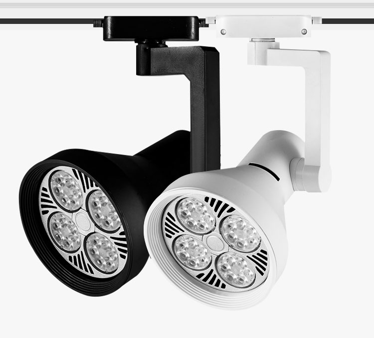 Ultra-bright PAR 30 Rail LightsShowLightsLED Small COB Guide Light E27 Screw 35W40W Ultra-Light Light