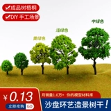 Модель на столе песка Материал DIY DIY Ручная сцена производство