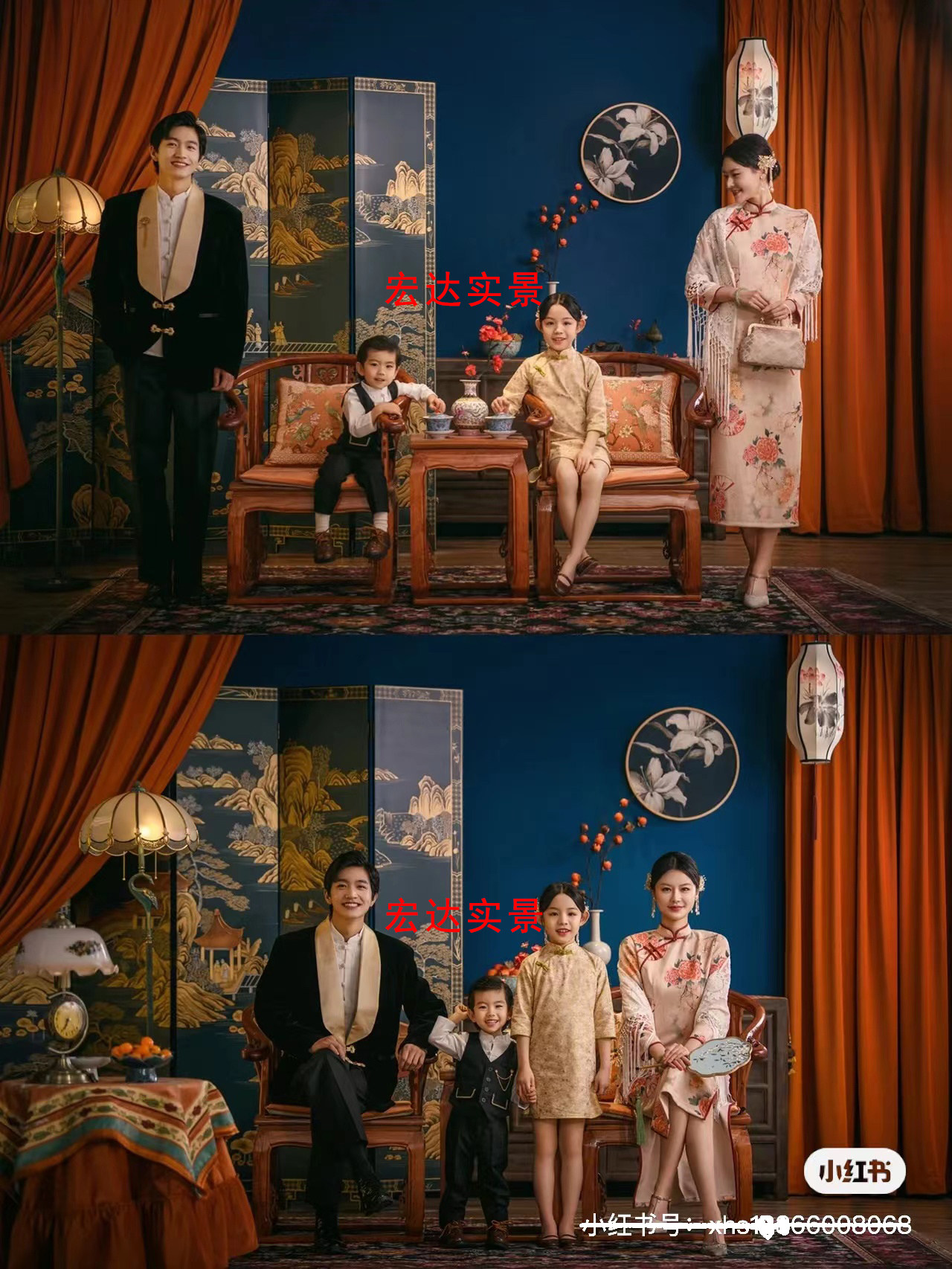 Fuxiu Xiuhe theme of family Fuxiu Xiuhe pregnant women in the family of Fujian Fu-Shang children