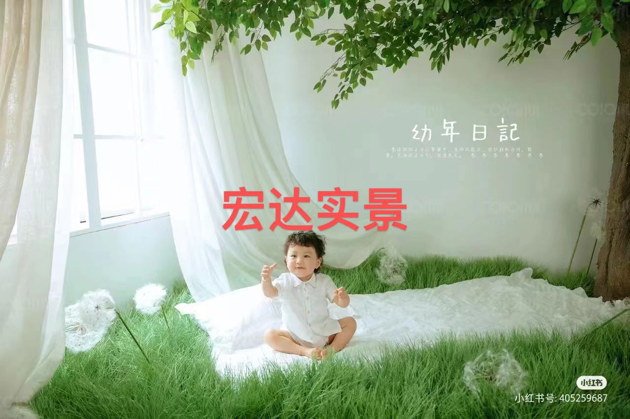 2023 Children's real scene production photography props photo studio real scene decoration photo props Mori children's studio