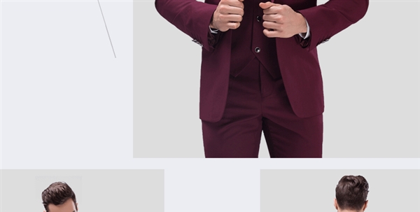 Mùa thu nam phiên bản Hàn Quốc của bộ đồ mỏng phù hợp với nam giới kích thước lớn công việc giản dị chú rể phù hợp với bộ ba quần âu nam đẹp