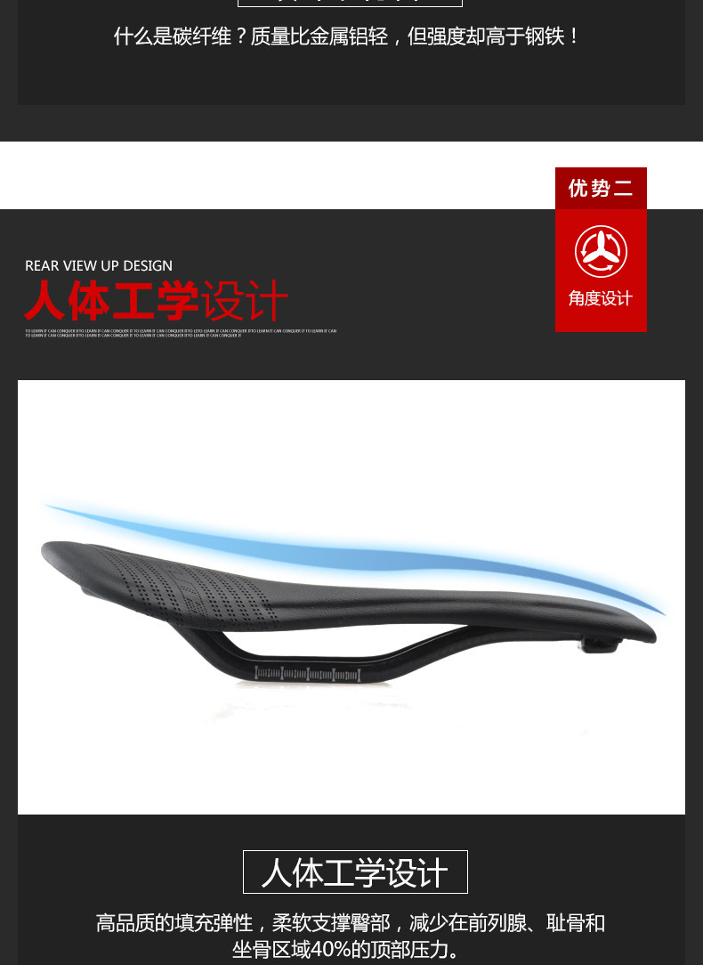 Selle de vélo cyclisme sur route - Ref 2359225 Image 8