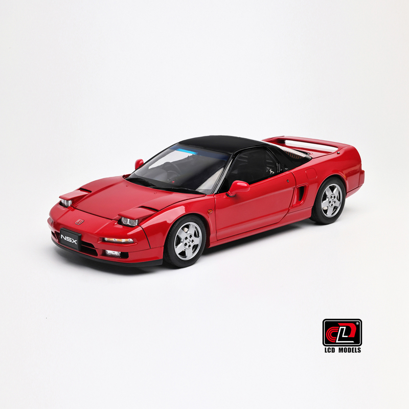 Lcd Original Factory 1:18 Honda Nsx Na1 Mk1 First Generation National Treasure Sports Car Flip Light Alloy Car Model