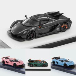 Koenigsegg Jesko Attack Big Spoiler Edition Full Carbon Hkm 1:64 Simulation Alloy Car Model