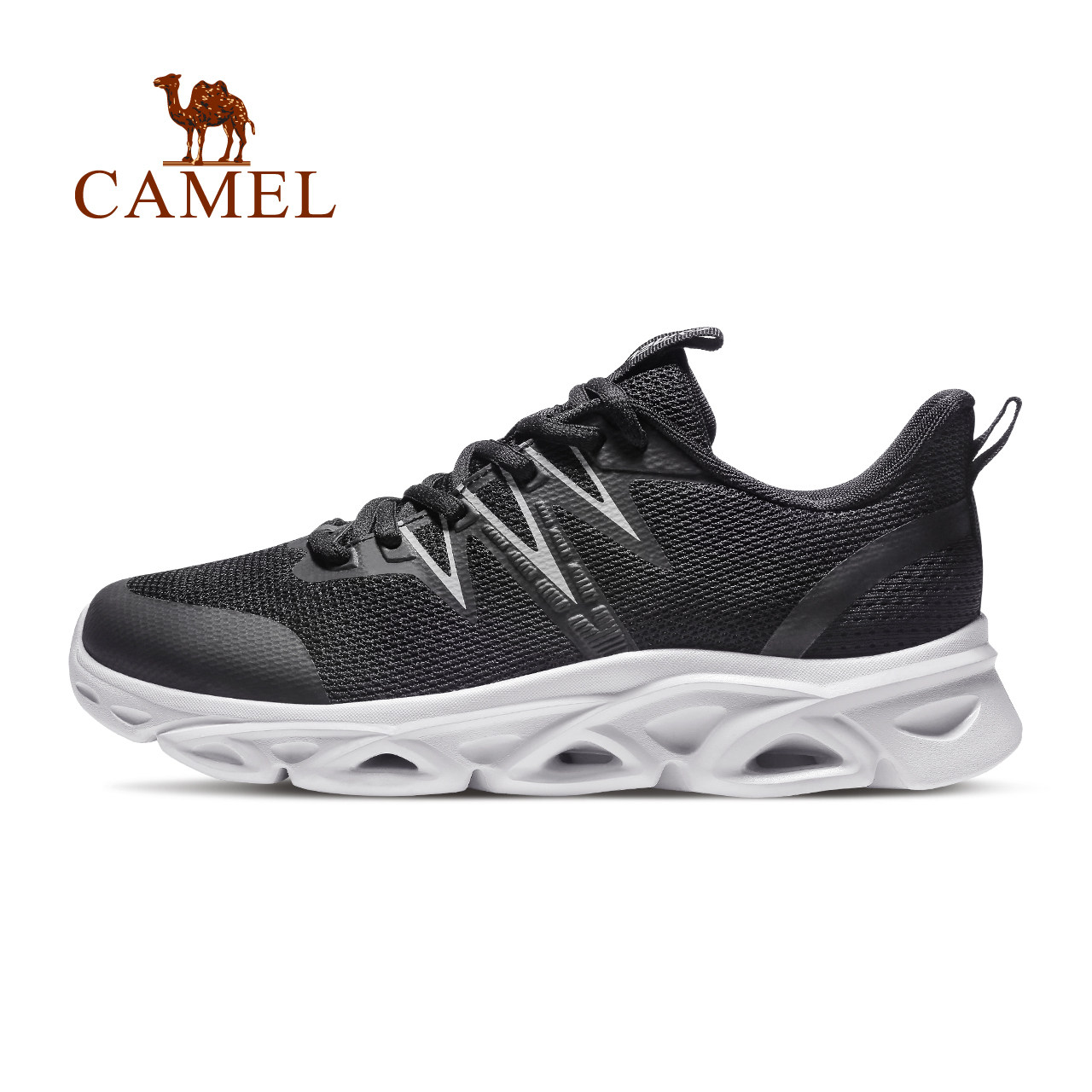 Camel Men's Shoes Outdoor 2023 Spring Summer New 100 Hitch Fashion Breathable Thick Bottom Shock Absorbing Men And Women Sports Casual Shoes-Taobao
