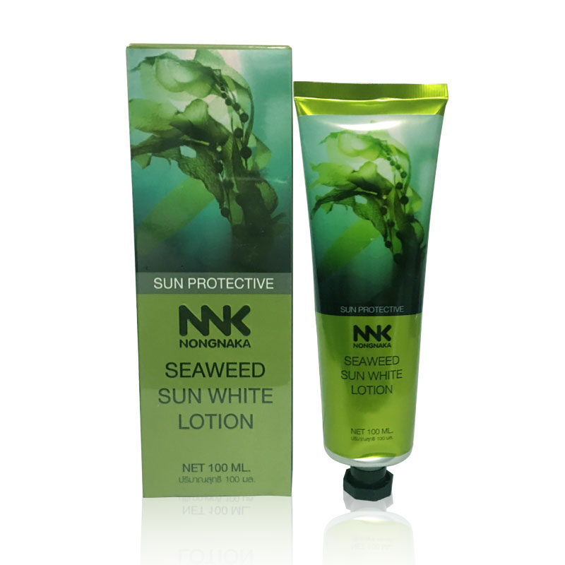 Thailand NNK seaweed essence physical isolation sunscreen female sunscreen face anti-ultraviolet isolation autumn and winter