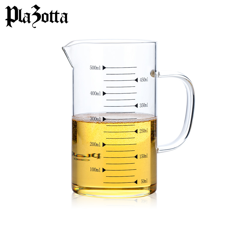 German Plazotta Calorie Cup With Scale Home Ml Kitchen Baking Milk Volume Water High Borosilicate Glass Goblet