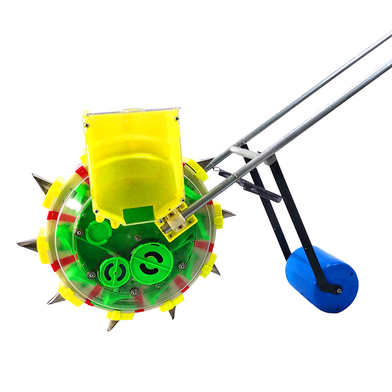 Hand-push corn planter agricultural multi-function roller fertilization integrated machine peanut soybean sowing machine new