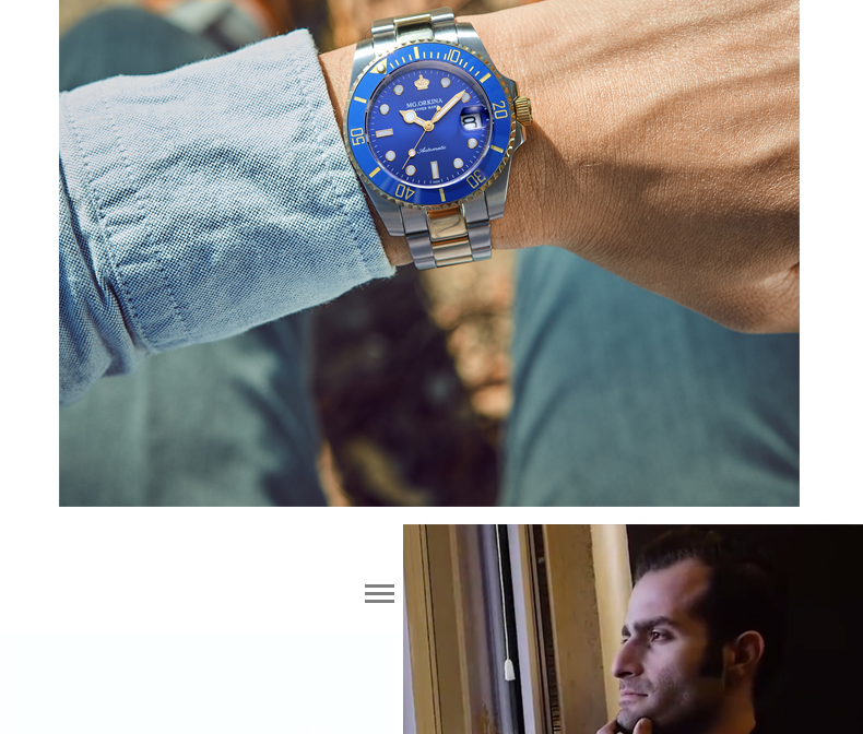 Bracelet montre pour homme MG ORKINA    - Ref 3272312 Image 13