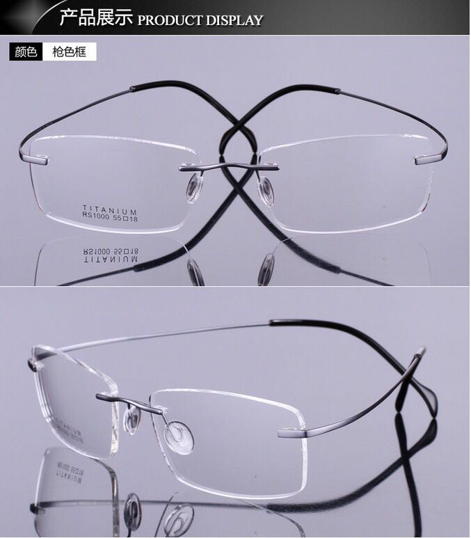 Montures de lunettes en Titane pur - Ref 3141084 Image 12