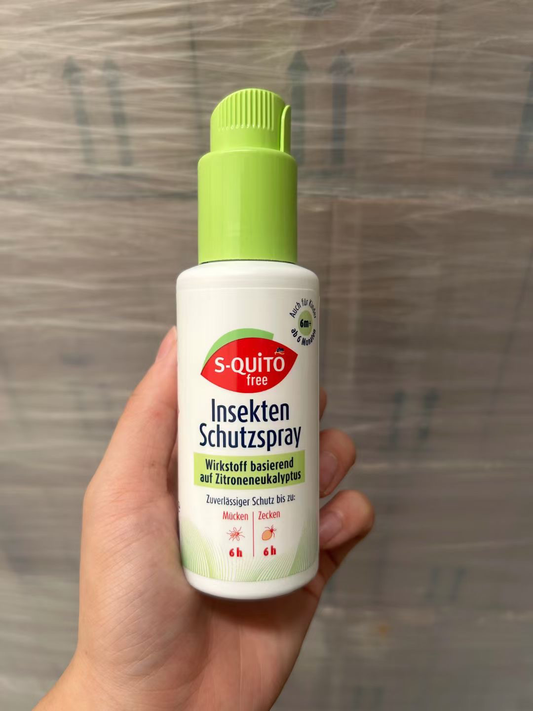 German dm baby s-quitofree mosquito repellent spray: safe and non-toxic, babies can use it