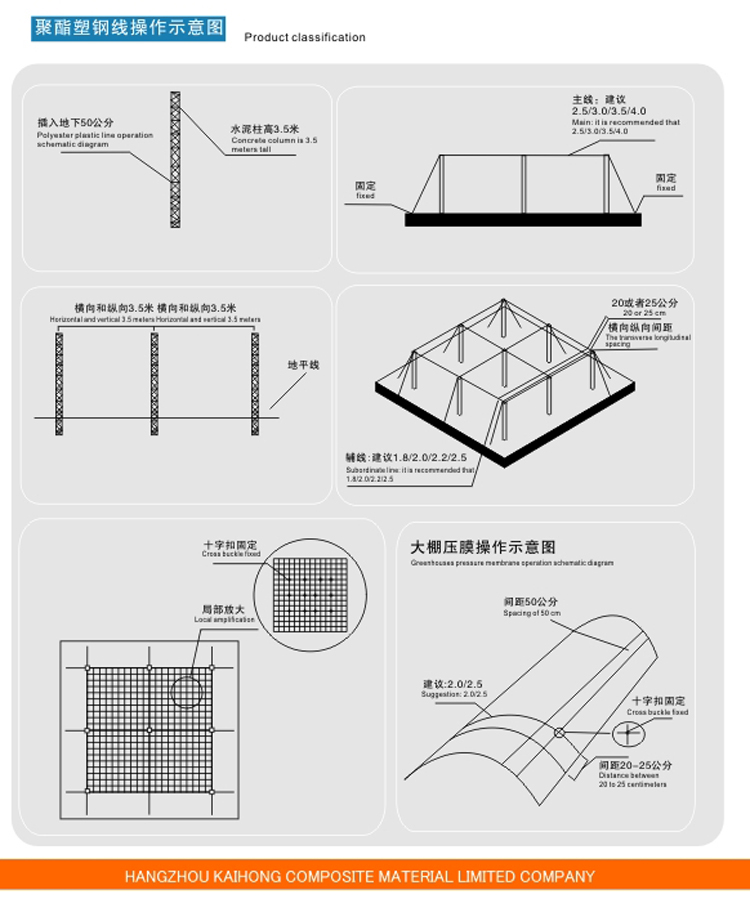 Bóng lưới hỗ trợ dòng làm vườn dòng cây leo kéo dòng chống lão hóa polyester dòng bức màn dòng làm vườn cung cấp bình tưới cây mini