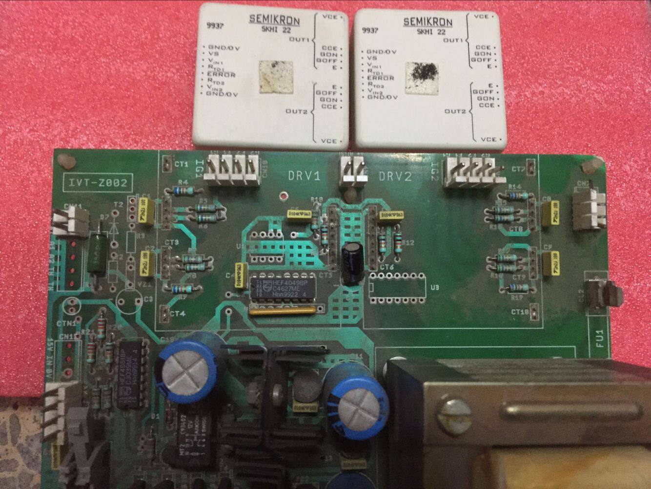 IVT-Z002 IVT-Z002 SKHI22 SKHI22 SKM300GB123D plate for SKM300GB123D SKHI22