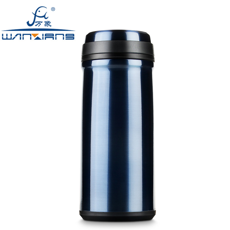 Wantian insulation cup double stainless steel insulation accompanying cup office cup stylish cute tea cup F11