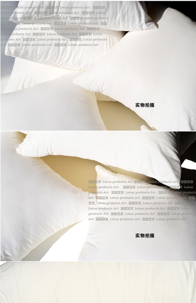Lotus art PP cotton lõi gối lõi lõi gối mềm lõi gối vuông lõi lõi khâu chéo gối lõi gối chăn 2 trong 1