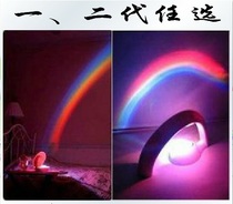  Korean ins with the same net celebrity photo artifact ed rainbow projection light Romantic projector rainbow light starry sky light