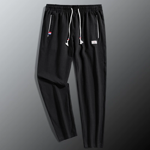 Мужские осенние трендовые универсальные зимние штаны, свободный крой, в корейском стиле