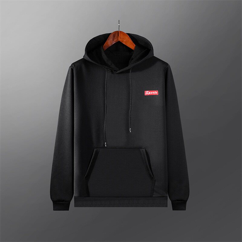 Men's thick T-shirt autumn and winter 2021 new Korean fashion loose young students hooded ins autumn coat