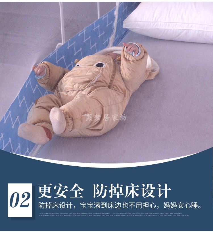 Yurt lưới công chúa nhà gió kép 1,5 m 1,8 m giường ký túc xá sinh viên màn chống muỗi lắp đặt miễn phí có thể gập lại - Lưới chống muỗi màn gấp gọn chống muỗi