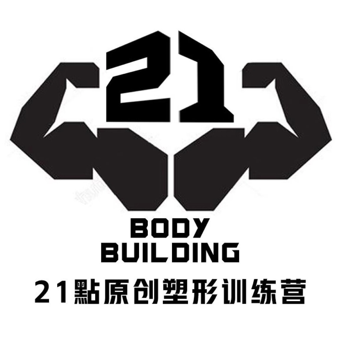 21點原创塑形减脂訓練营的LOGO