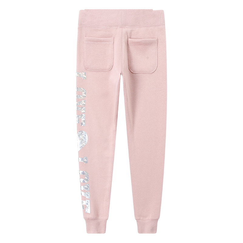 ngoại thương childrens cô gái quần áo mùa thu / mùa đông mới sweatpants kéo xuống mất quần mềm 6 12 tuổi trẻ em quần.