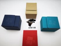 Funcard 80 card box German craft Multi-Color Magic card game Wang Pokemon KF storage box