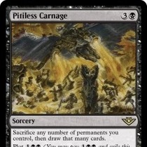 Magic: The Gathering Light and Thunder Station OTJ Cold Killing Pitiless Carnage English Jian Zhongping