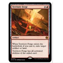 Magic: The Gathering Light Thunder Station BIG Territory Forge Territory Forge Chinois anglais japonais et indien