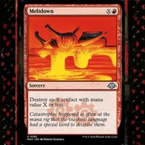 Magic: The Gathering: Modern Horizons 3 MH3 Meltdown Chinese English Japanese Flat Silver