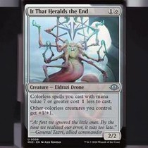 Magic: The Gathering Modern Horizons 3 MH3 It That Heralds the End Chinese and English