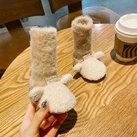 Мао Мао Тедди Тедди Браун и бархатный теплый