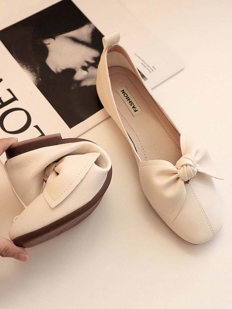 Ladies shoes flat with skirt sandals summer college students square root single shoes summer cute fairy forest low-heeled temperament