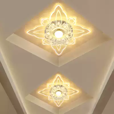 Living room color spotlight led colorful downlight recessed corridor crystal light porch light porch light porch light