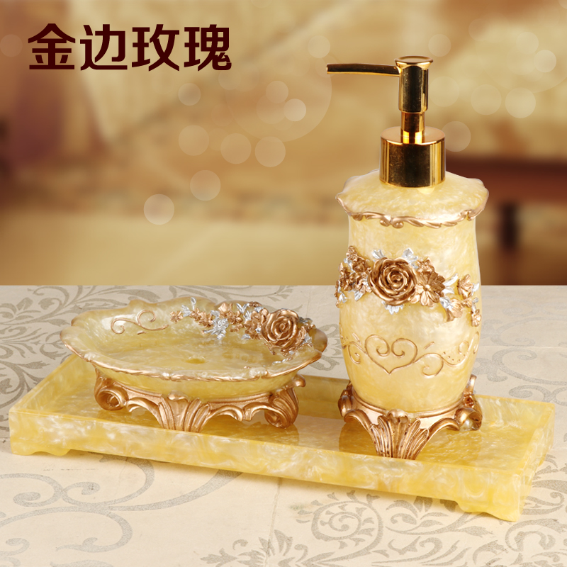 Hotel Bathroom Sanitizer Bottle Press O-style clubhouse body lotion Bath Lotion Split Bottle Creative Shampoo Bottle