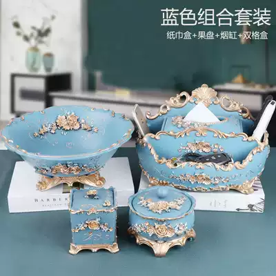 Multifunctional tissue box Nordic ins American sanitary paper box household extraction type sanitary carton living room creative remote control storage box